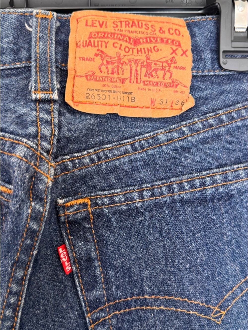 VINTAGE LEVIS - Picture 4 of 6